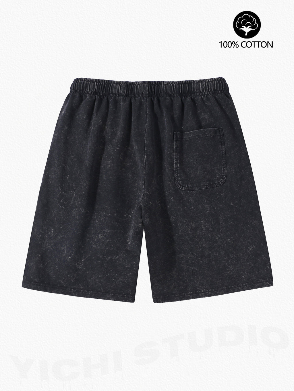 Hellstar Pattern, Washed 100% Cotton Men'S Shorts