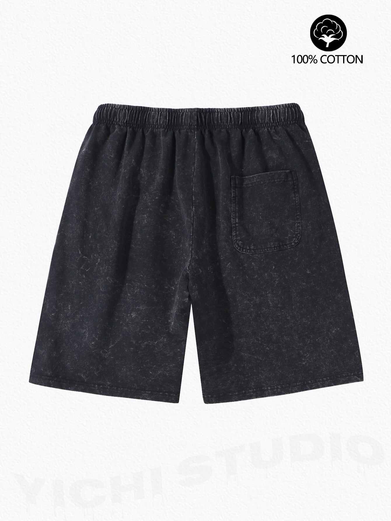 Hellstar Pattern, Washed 100% Cotton Men'S Shorts