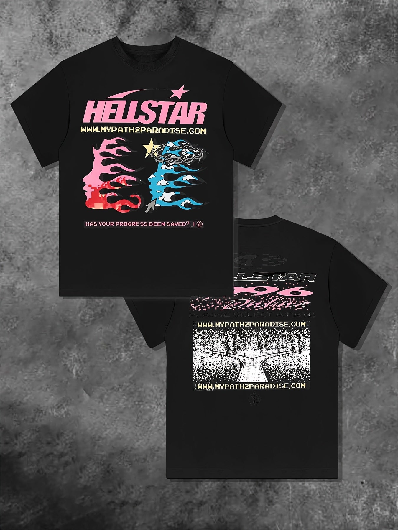 Y2K-Inspired Hellstar Tee for Women