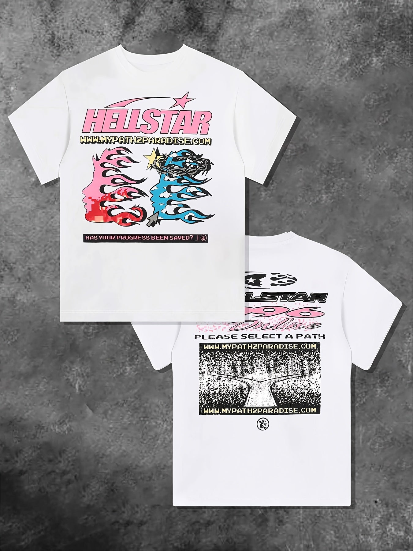 Y2K-Inspired Hellstar Tee for Women