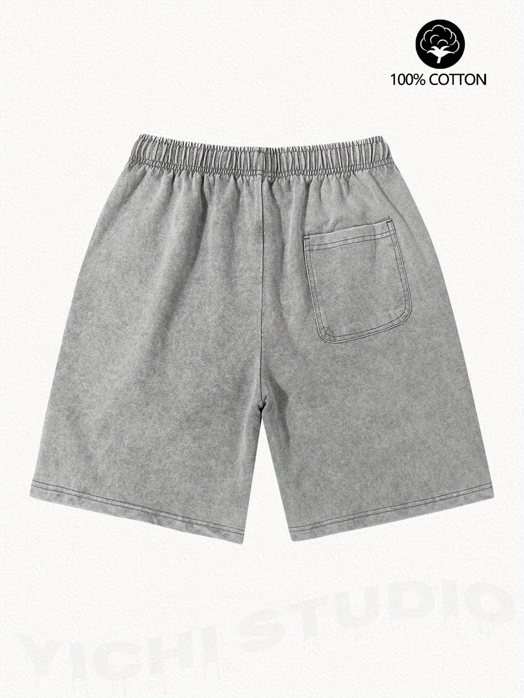 Hellstar Pattern, Washed 100% Cotton Men'S Shorts