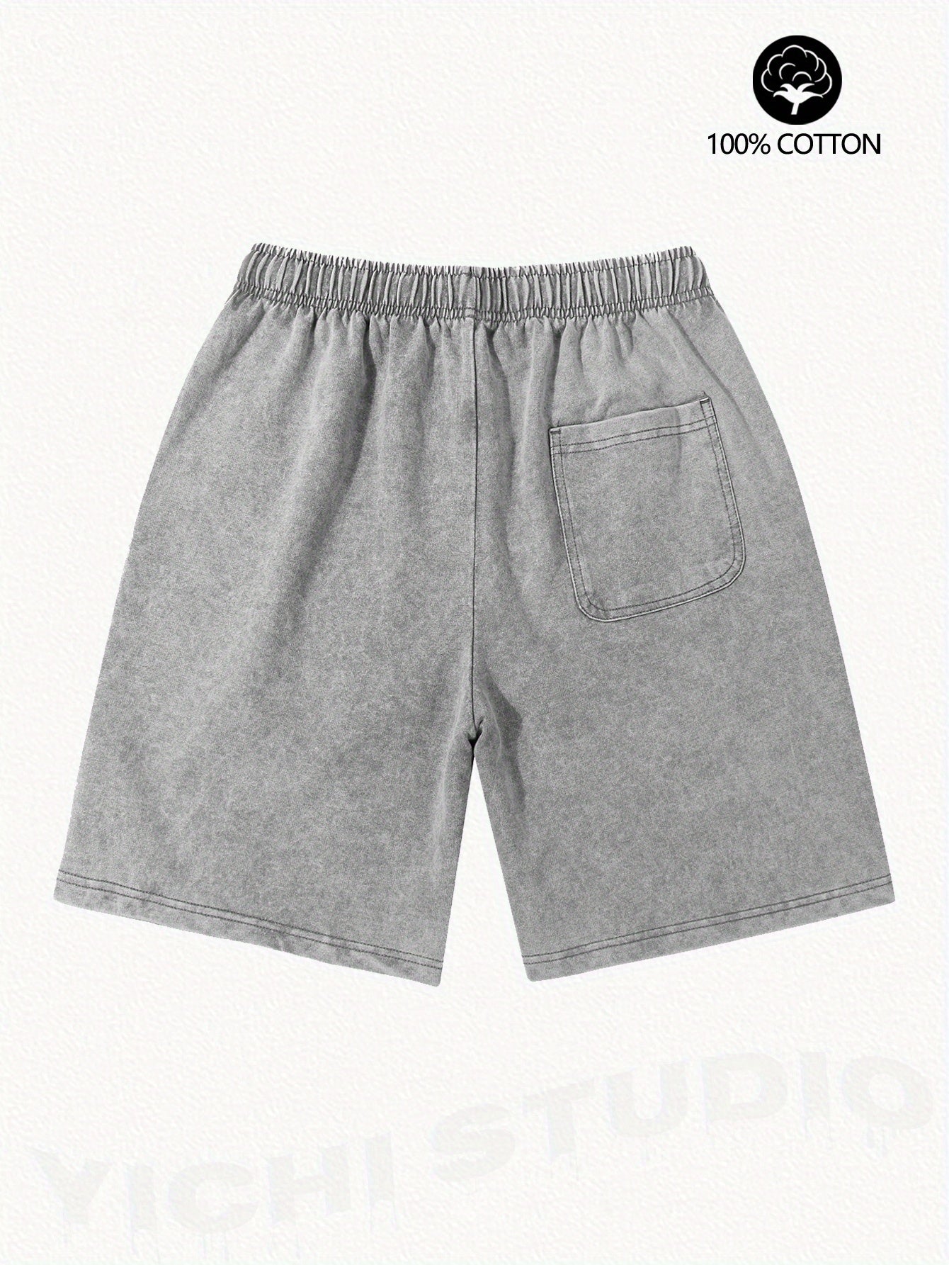 Hellstar Pattern, Washed 100% Cotton Men'S Shorts