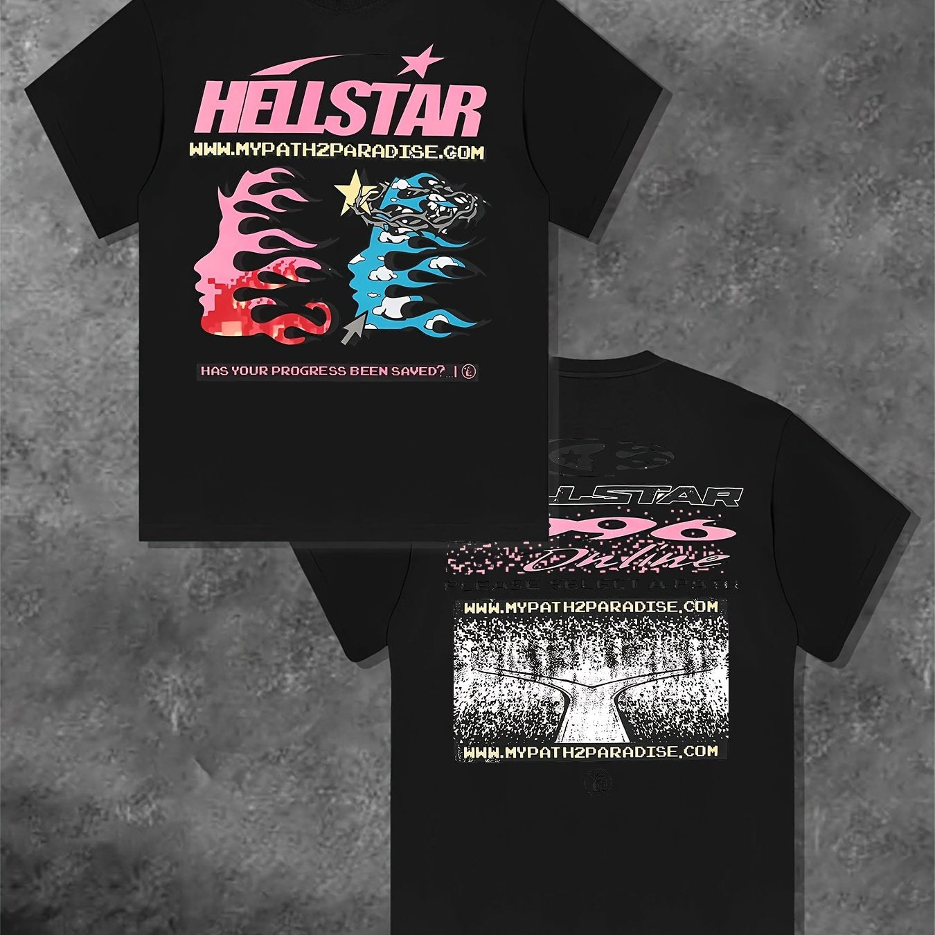 Y2K-Inspired Hellstar Tee for Women